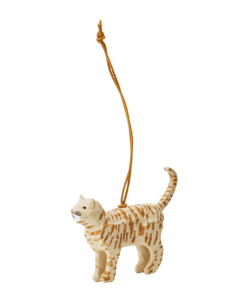 Fog Linen | Paper Mache Decoration | Cat