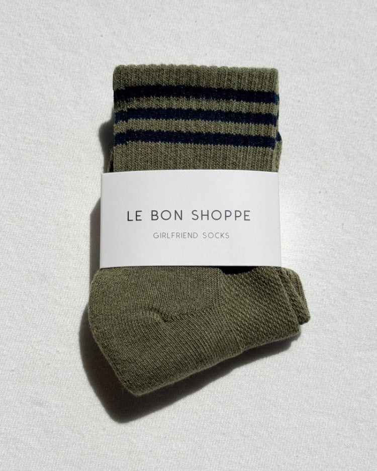Le Bon Shoppe | Girlfriend Socks | Sage