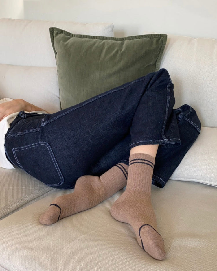 Le Bon Shoppe | Boyfriend Socks | Cocoa