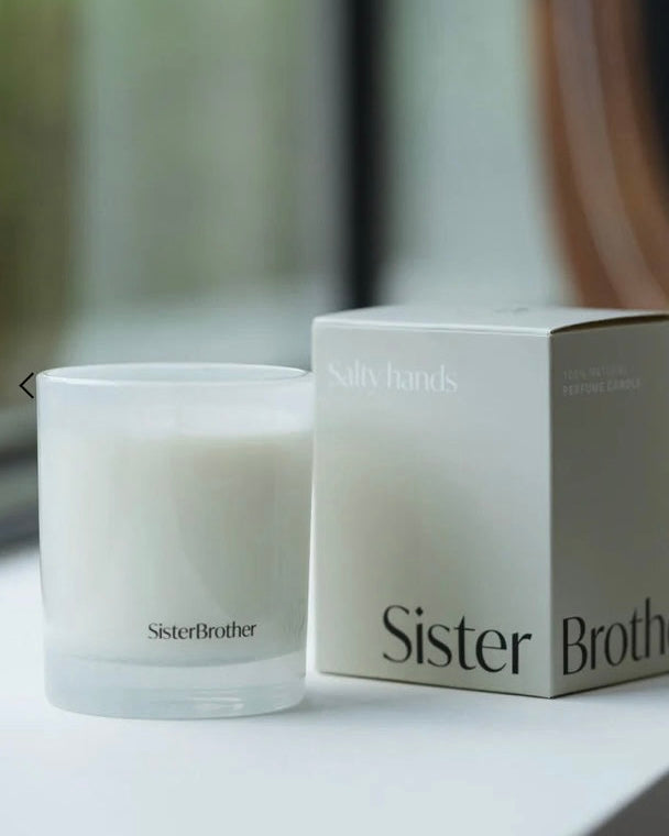 Sister Brother | Candle | Salty Hands