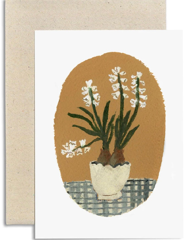 Gemma Koomen | Greeting Card | Hyacinths Card