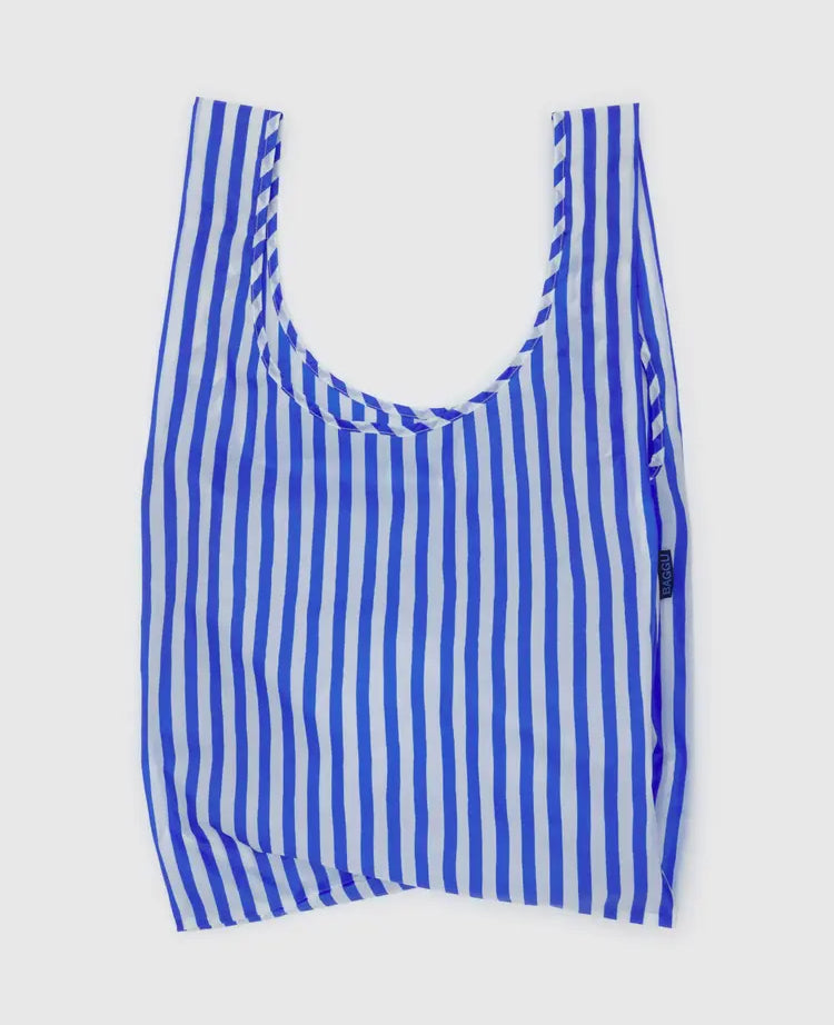 Baggu | Reusable Bag | Blue Painted Stripe