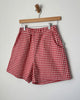 Le Bon Shoppe | City Shorts | Red Gingham