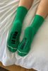 Le Bon Shoppe | Hugger Socks | Kelly/Black