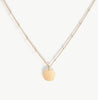 Sheena Marshall | Dylan Beaded Pendant Necklace | Gold Fill