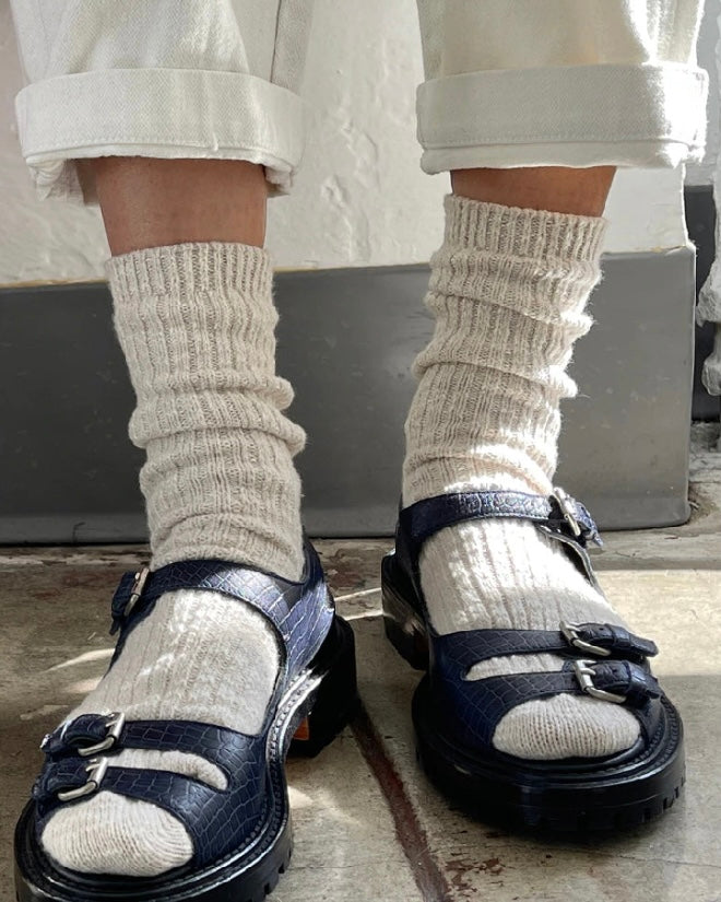 Le Bon Shoppe | Cottage socks | Oatmeal