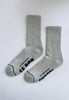 Le Bon Shoppe | Hugger Socks | Grey/Black