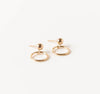 Sheena Marshall | Circlet gold stud | Gold Fill