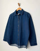 Le Bon Shoppe | Owen Heavy denim shirt | Dark denim