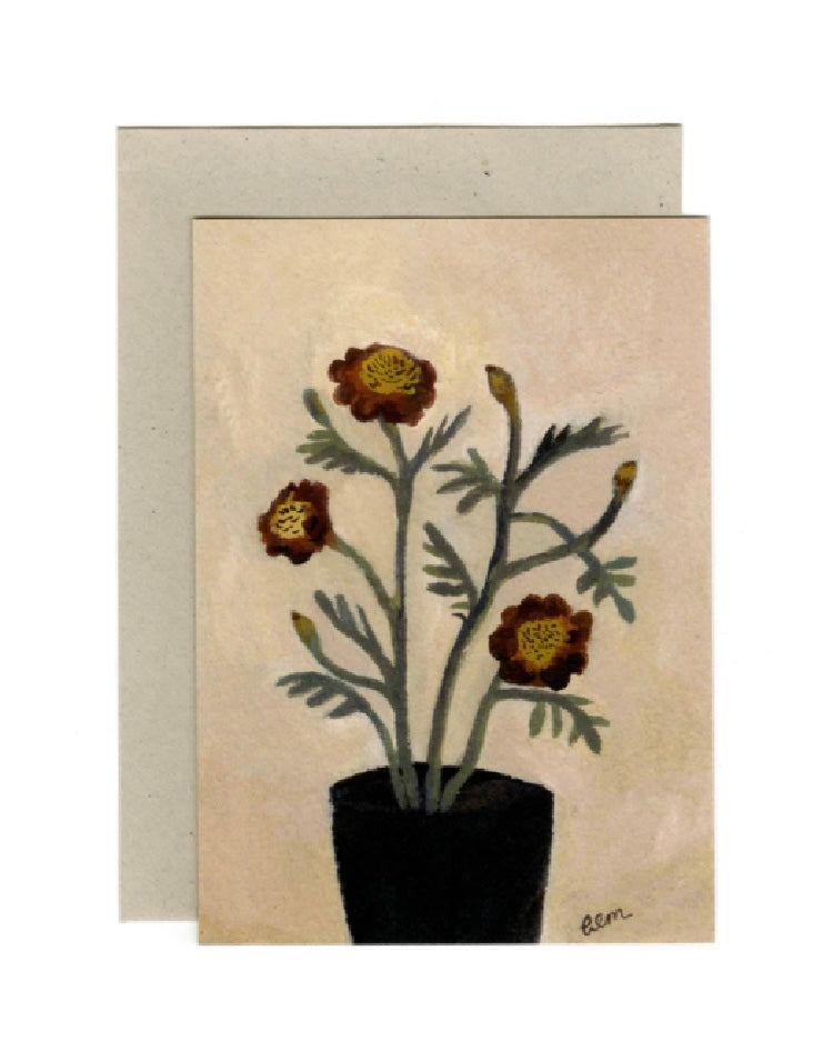Gemma Koomen | Greeting Card | Marigolds