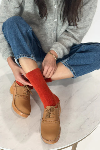 Le Bon Shoppe | Cloud Socks | Burnt Orange