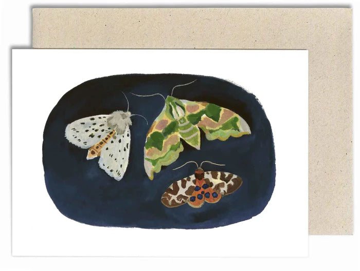 Gemma Koomen | Greeting Card | Moths Card