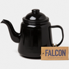 Falcon | Enamel Teapot | Coal Black