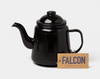 Falcon | Enamel Teapot | Coal Black