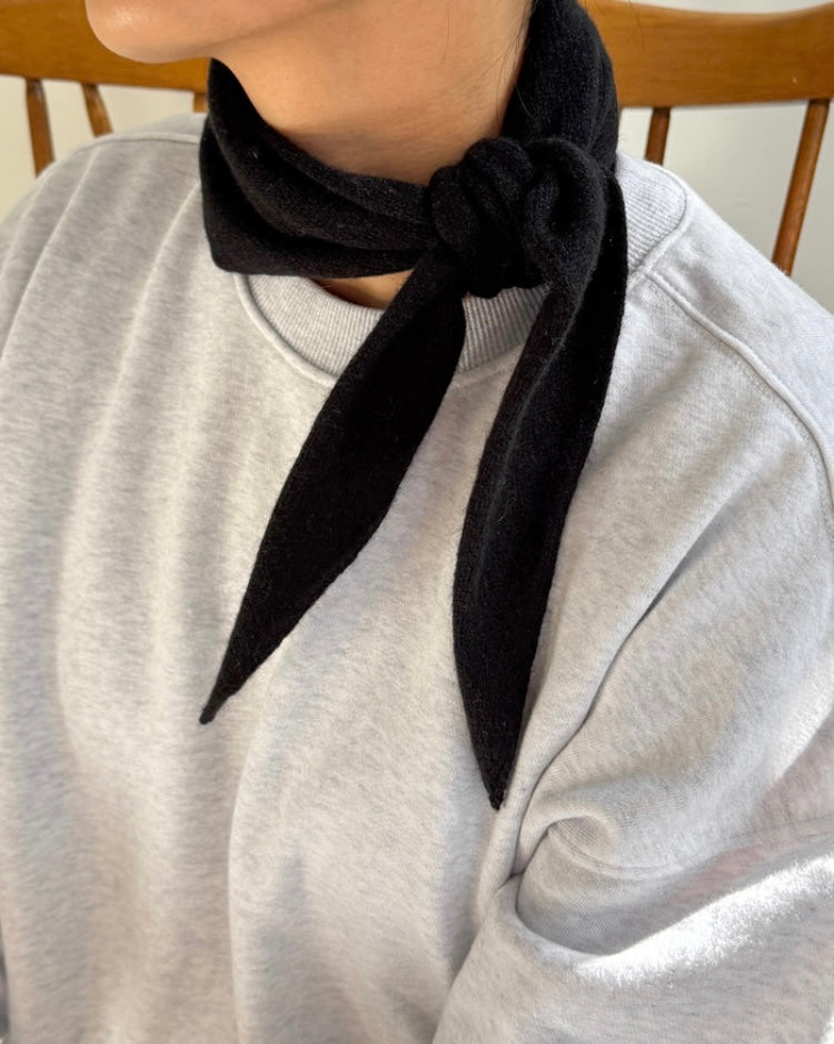 Le Bon Shoppe | Cashmere Bandana | Black