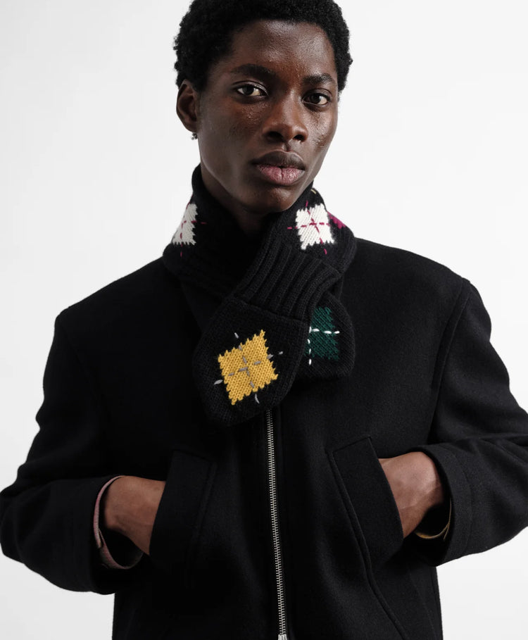 YMC | Slot Scarf | Black