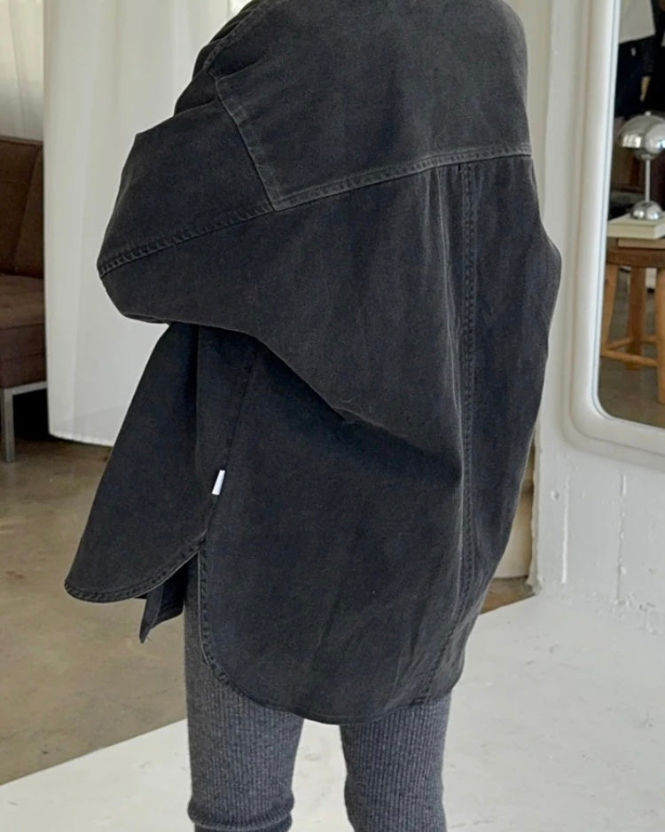 Le Bon Shoppe | Theo Jacket | Black Denim