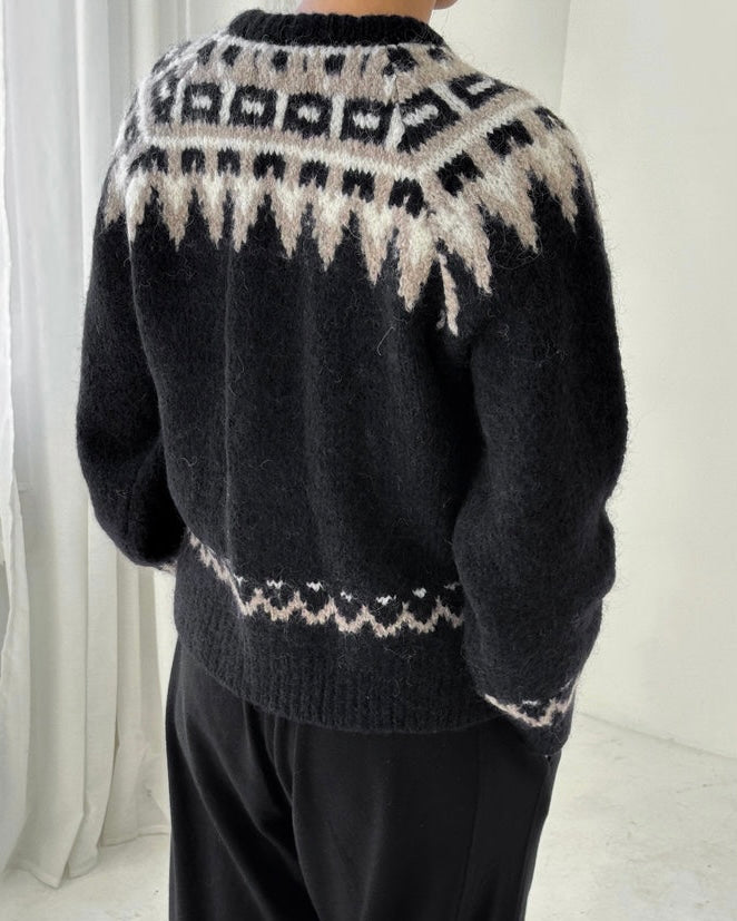 Le Bon Shoppe | Alpaca Cabin Cardigan | Black (Pre Order)