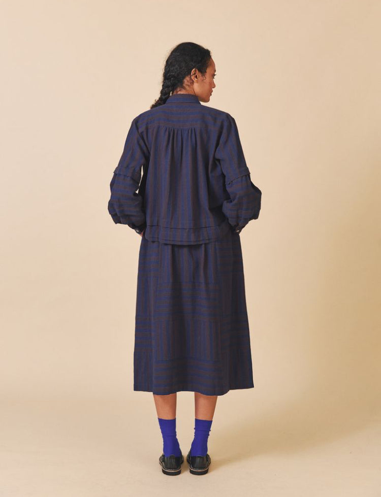 Sideline | Sky Skirt | Stripe