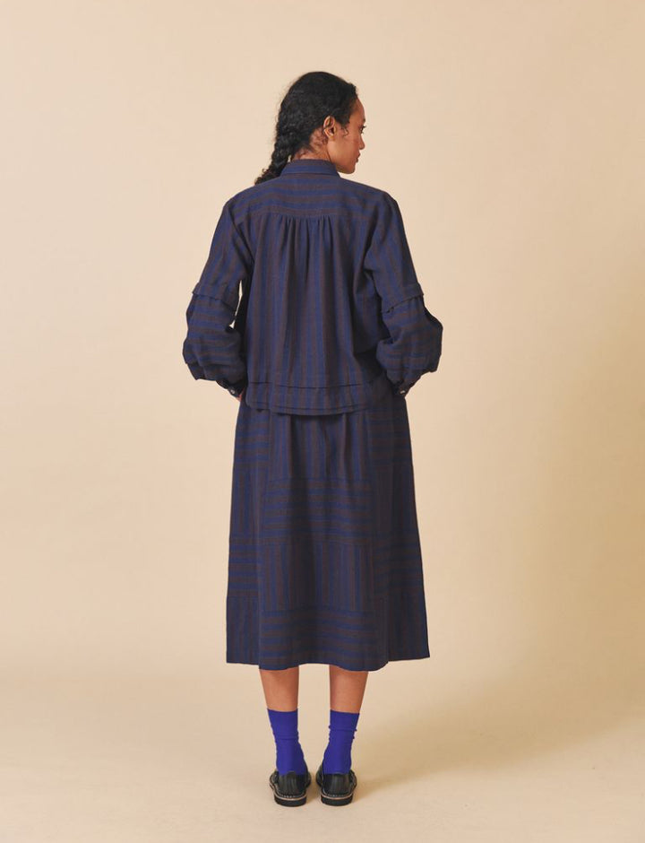 Sideline | Sky Skirt | Stripe