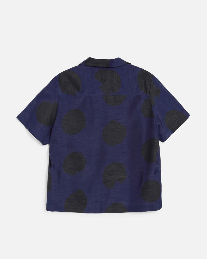 YMC | Vegas Shirt | Bleeding polka dot print