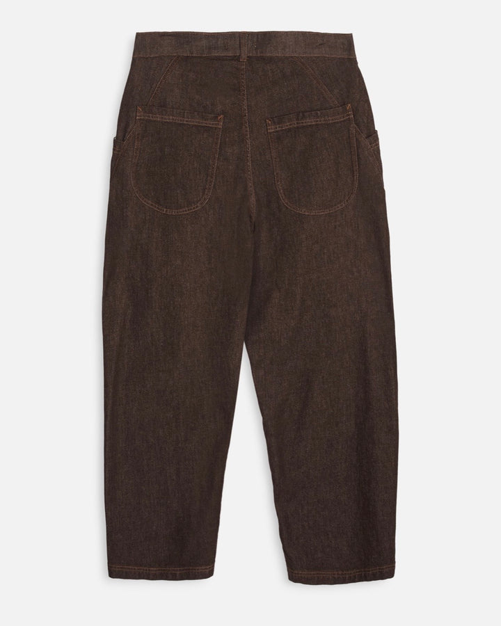 YMC | Twisted seam trousers | Brown