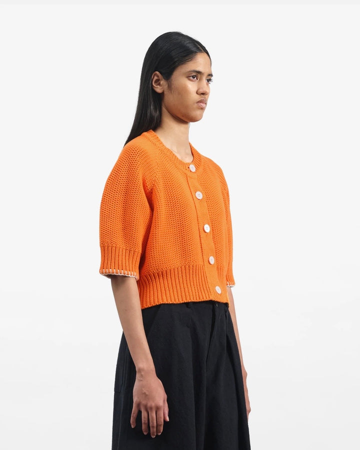 YMC | Kwai Cardigan | Honeycomb Handstitch