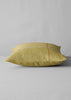 Toast | Embroidered Linen Square cushion Cover | Flax