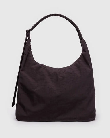 Baggu | Nylon Shoulder Bag | Chocolate Plum