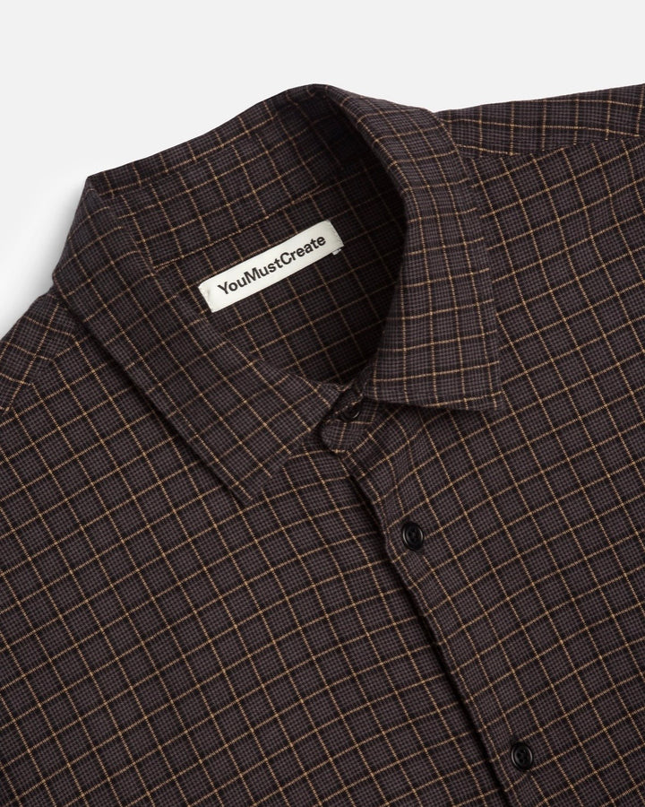 YMC | Curtis Shirt | Grey Multi