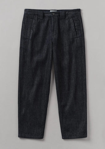 Toast | Japanese Cotton Denim Trousers | Indigo