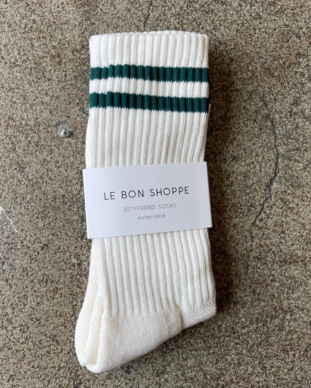 Le Bon Shoppe | Extended Boyfriend Socks | Parchment