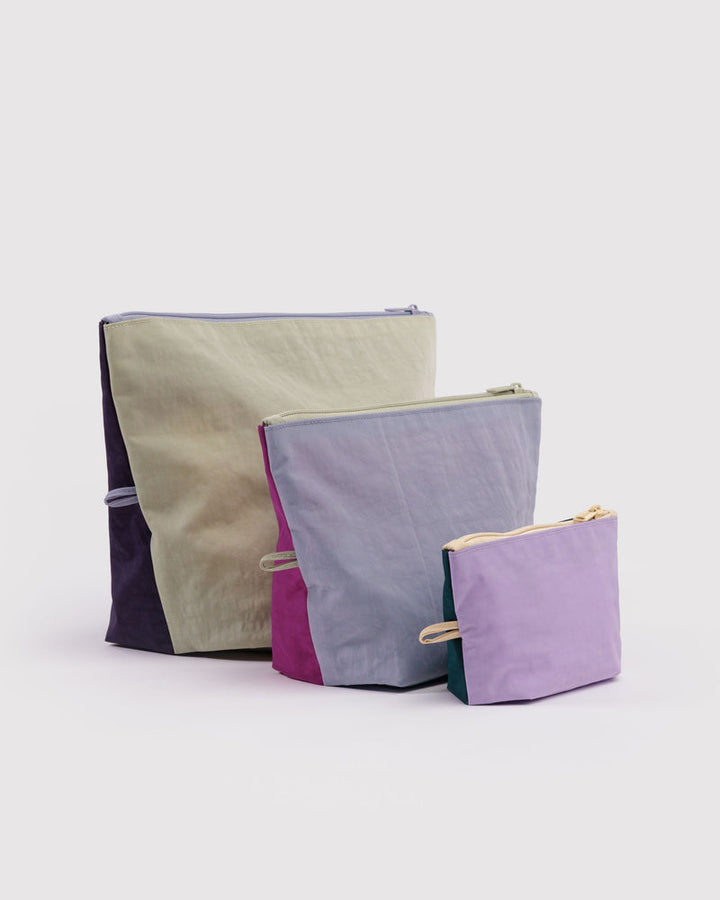 Baggu | Go Pouch Set | Lagoon Mix