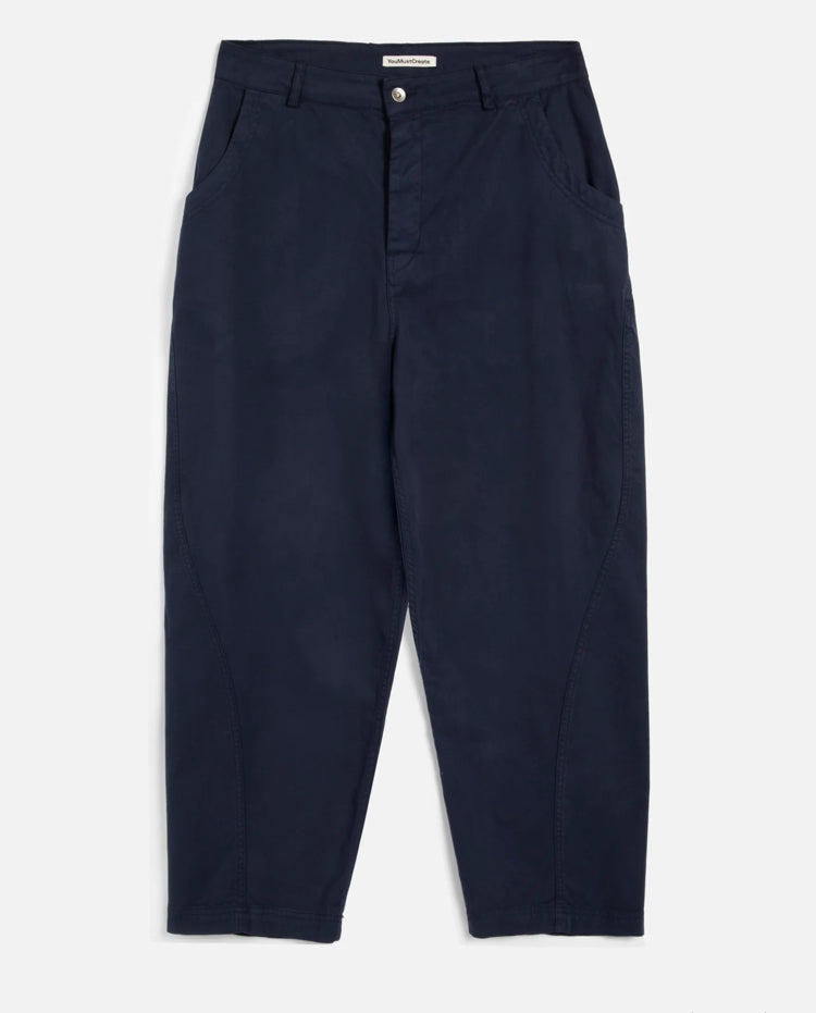YMC | Twisted Seam Jeans | Navy