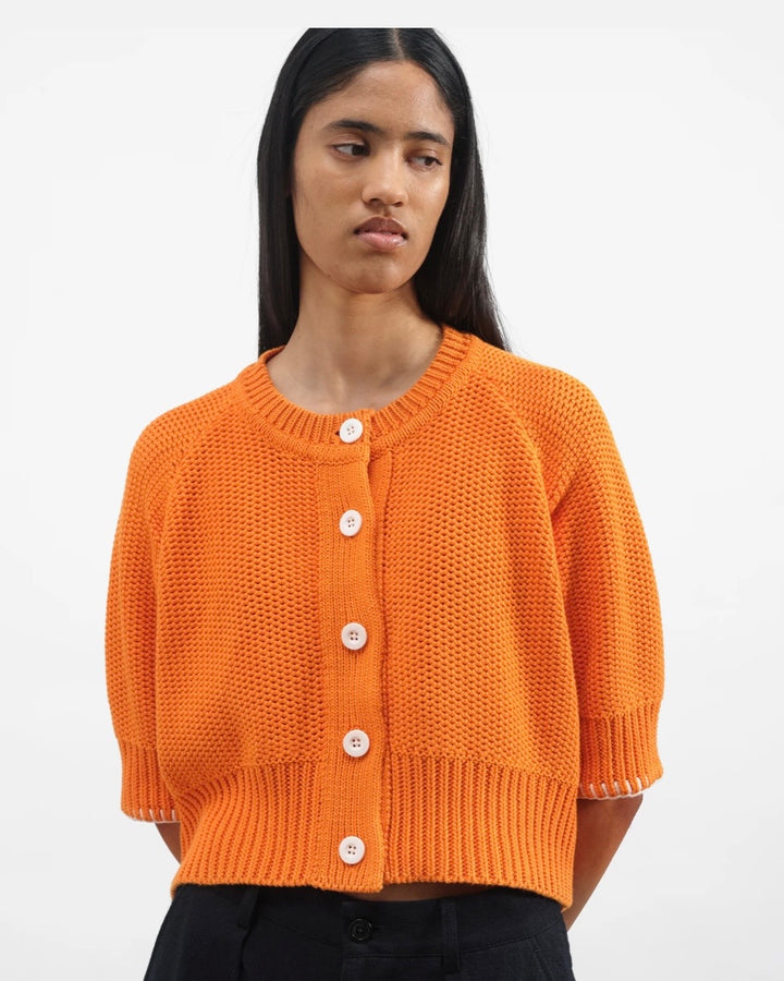 YMC | Kwai Cardigan | Honeycomb Handstitch