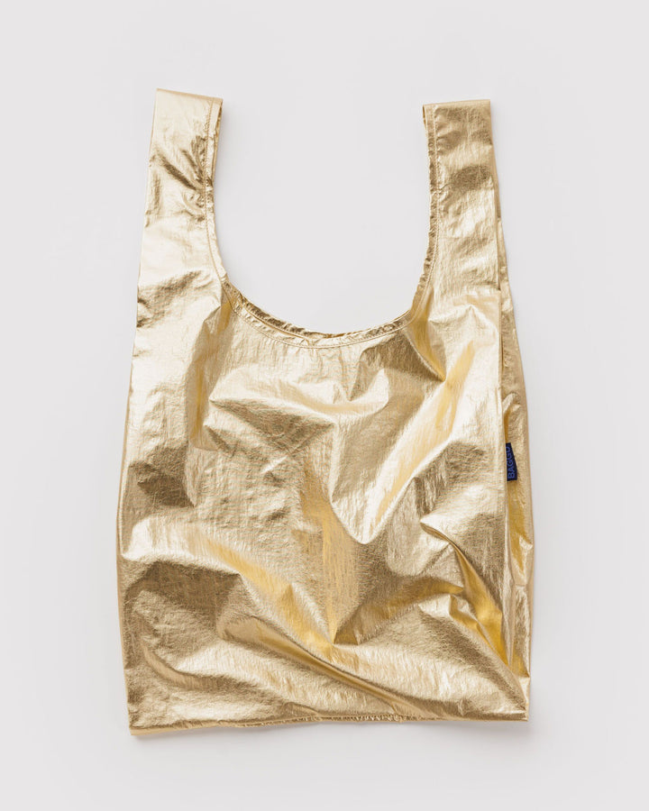 Baggu | Reusable Bag | Gold Metallic