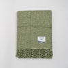 Molloy & Sons | Basket Weave Blanket | Landscape Green