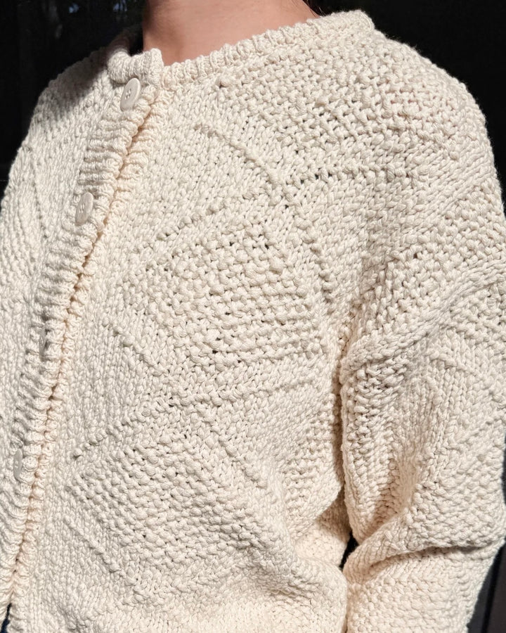 Le Bon Shoppe | Mason Cotton Cardigan | Natural