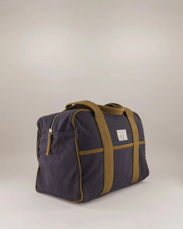 Moismont | Small Weekend Bag N°47 | Canvas Navy Blue