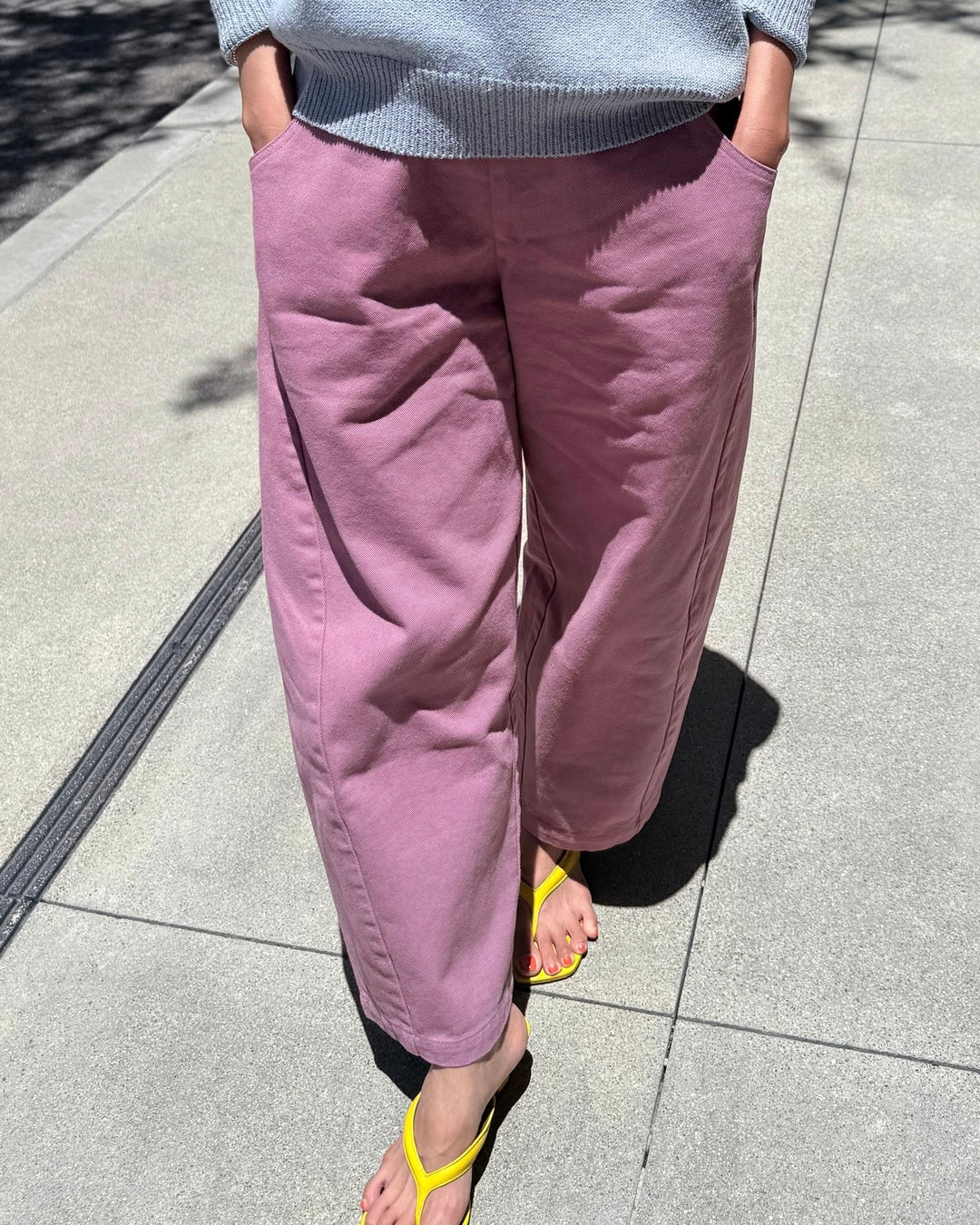 Le Bon Shoppe | Arc pants | Dusty lilac