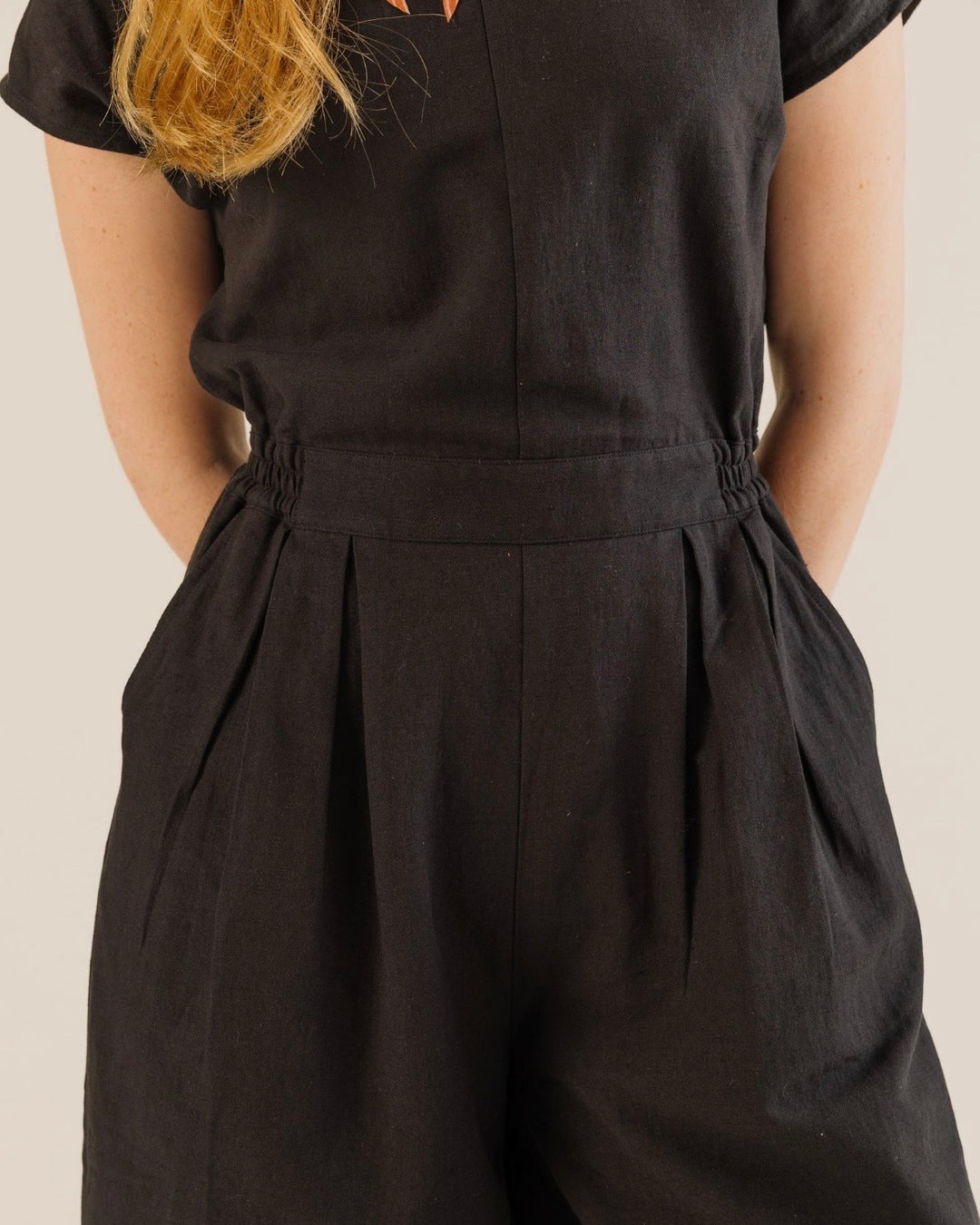 Sideline | Daisy Jumpsuit | Black