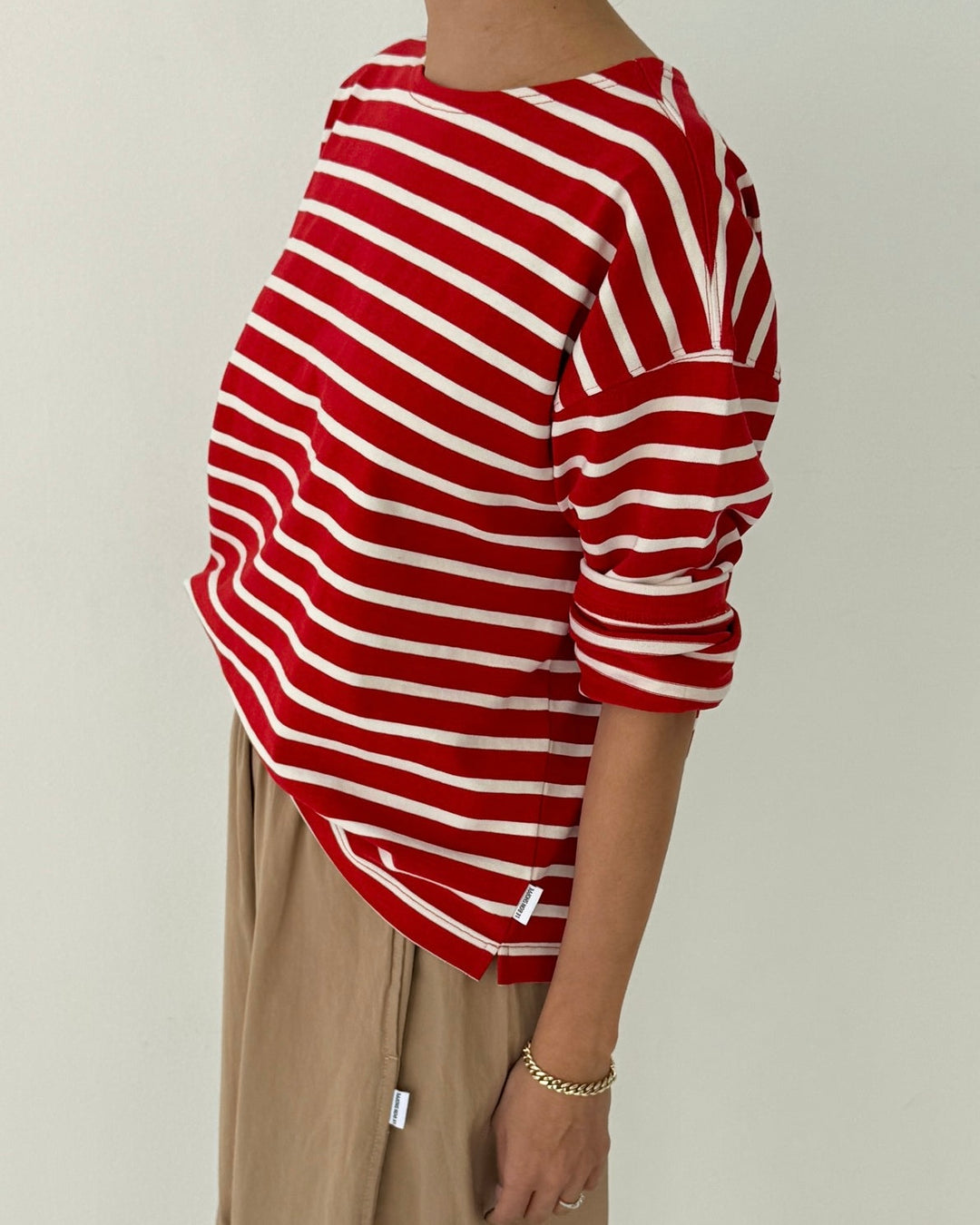Le Bon Shoppe | Sailor Top | Red with white stripe