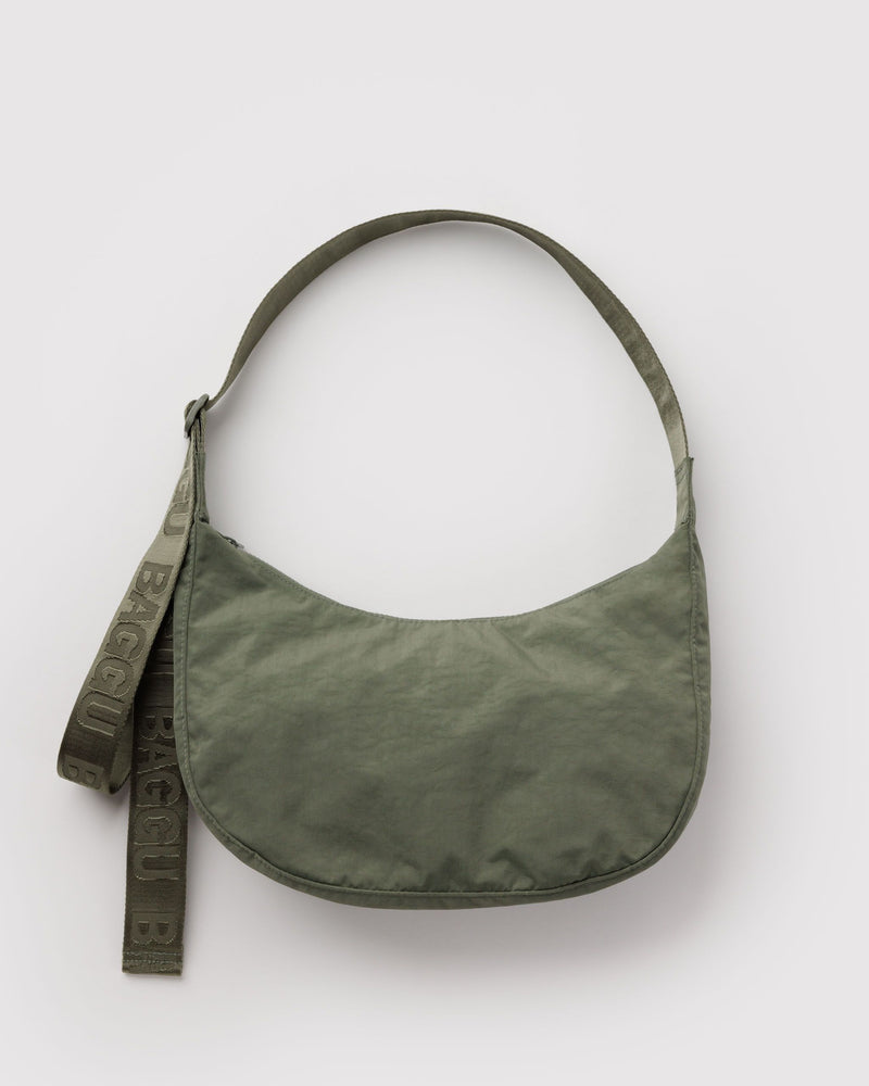 Baggu | Medium Crescent Nylon bag | Caper