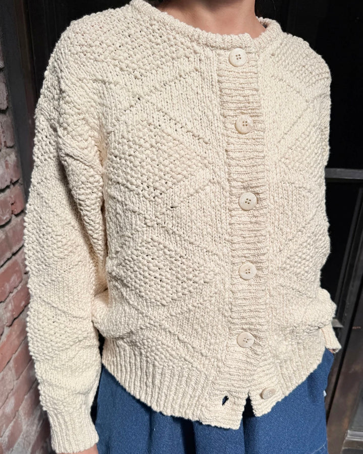 Le Bon Shoppe | Mason Cotton Cardigan | Natural