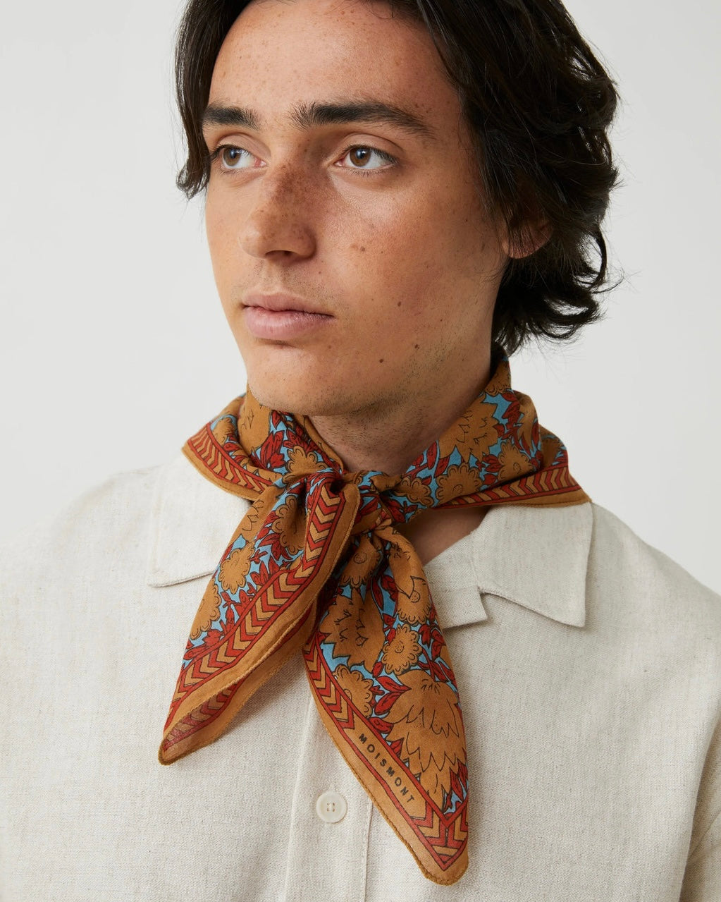 Moismont | Ajmer Scarf N°791 | Mineral