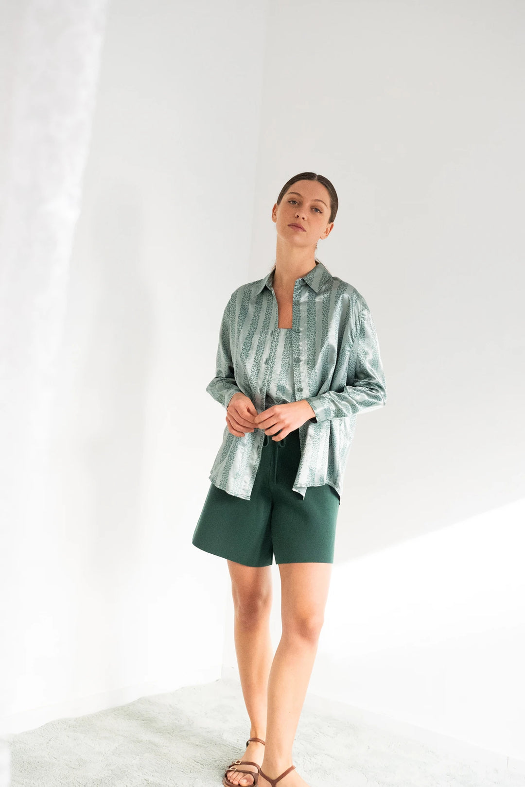 Tiny Big Sister | ARCHIVE | Flowers relaxed shirt