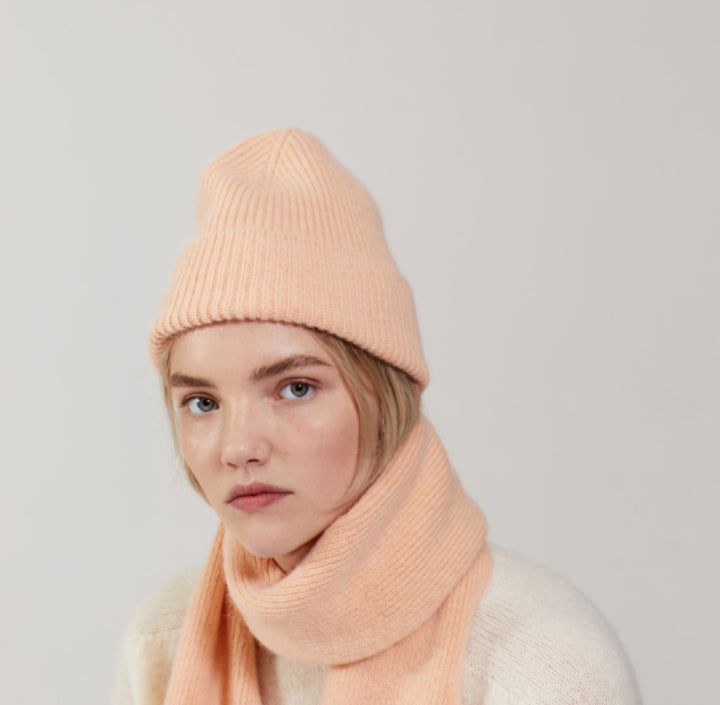 Le Bonnet | Scarf | Peach