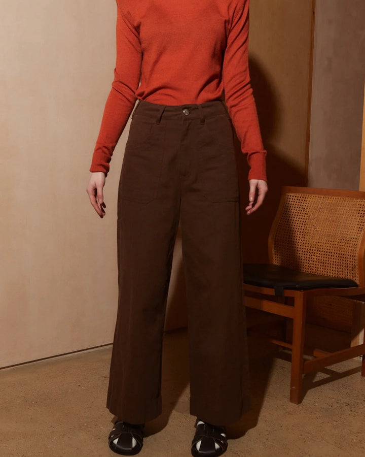 LF Markey | Carpenter Trousers | Chocolate