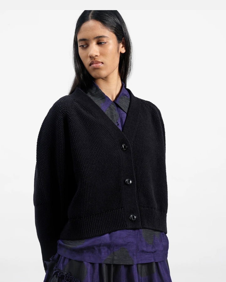 YMC | Computer Cardigan | Black