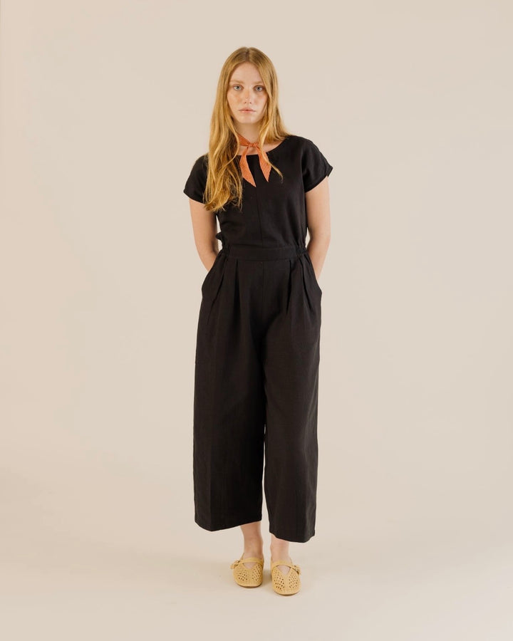Sideline | Daisy Jumpsuit | Black